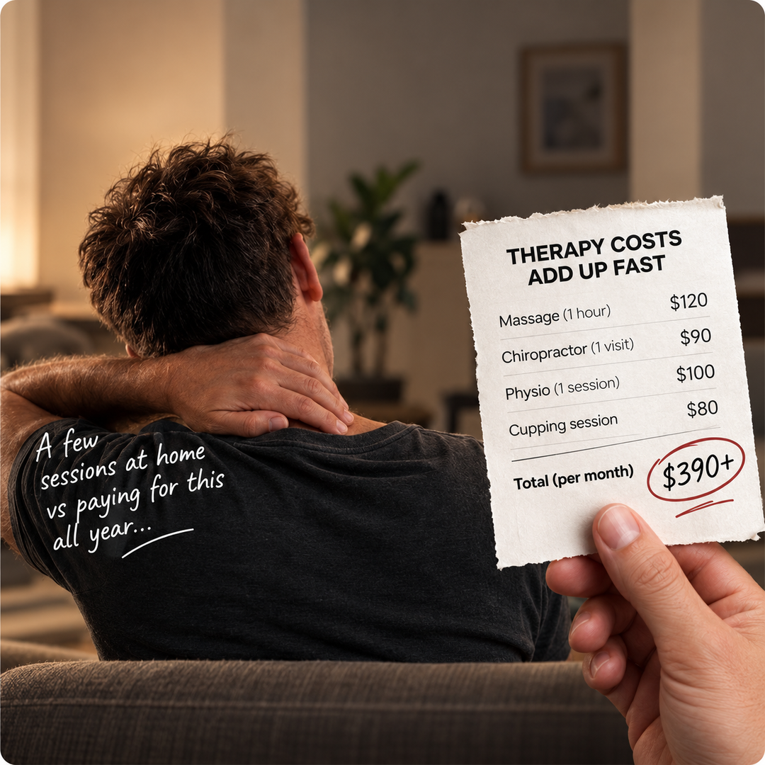 Illustrative appointment-cost mockup, not actual receipts or typical spending. Four hypothetical appointments total 390 in the same currency. Fees vary by country and provider.